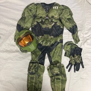 HALO Master Chief Halloween costume. Size S (4-6)